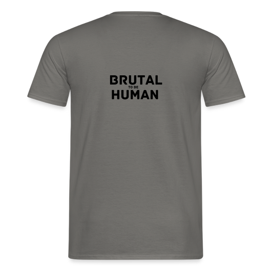 Black Raven - Brutal human - graphite grey