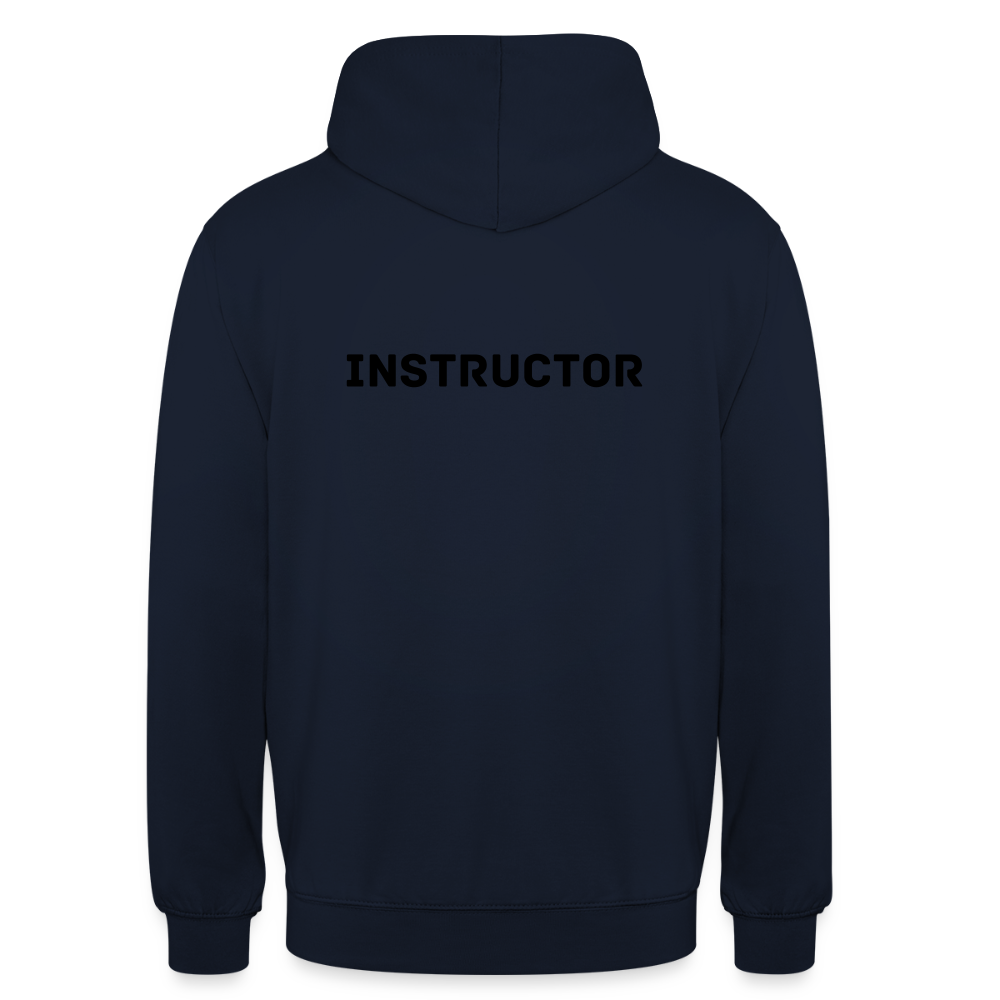 Black Raven - Plain instructor hoodie - navy