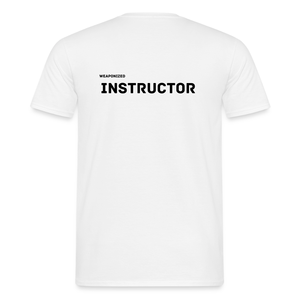 Black raven - Instructor t-shirt - white