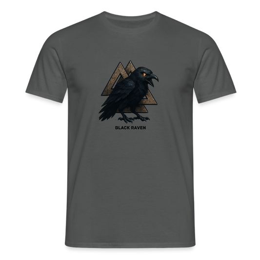 Black Raven - Valknut - charcoal grey