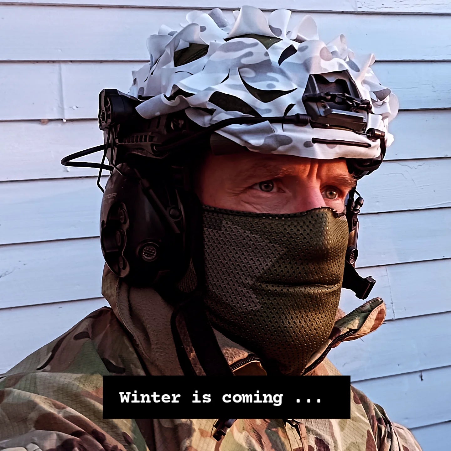 Black Raven - Easy Helmet Scrim