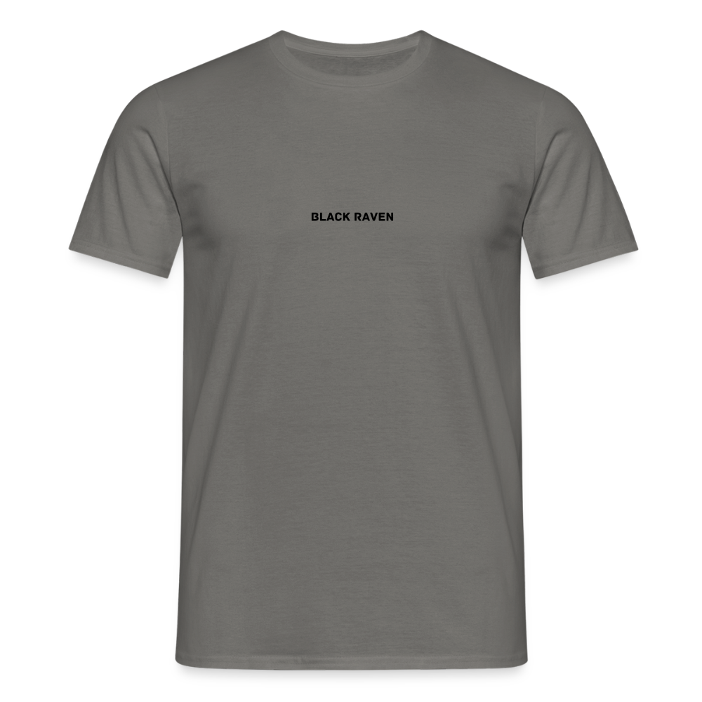 Black Raven - plain instructor t-shirt - graphite grey